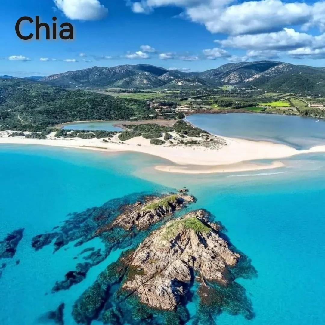 Casa Vacanze Richi&Michi Chia Villa Dış mekan fotoğraf